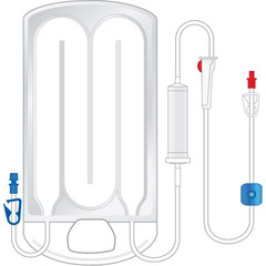 3M Fluid Warming Set Ranger™ Pump 1 Port 9,000 mL / Hr Drip Rate Without Filter 30 Inch Tubing Blood / Solution
