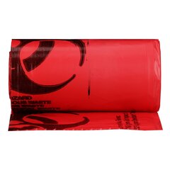 McKesson Infectious Waste Bag 10 to 15 gal. Red Bag Polymer Film 24 X 32 Inch, 500/CS