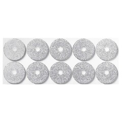 Coloplast Ostomy Pouch Deodorizing Filter Filtrodor Charcoal-activated, Self-sealing, Foam Center, 50/BX