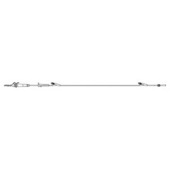BD Primary Administration Set 60 Drops / mL Drip Rate 104 Inch Tubing 2 Ports