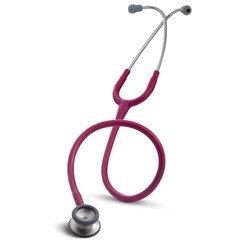 Solventum Corporation Clinician Stethoscope 3M™ Littmann&reg; Classic II™ Raspberry 1-Tube 28 Inch Tube Double Sided Chestpiece, 1/EA