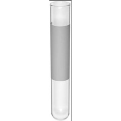 MON408769PK - DWK Life Sciences - Kimble® Mark-M™ Test Tube Round Bottom Plain 12 X 75 mm 5 mL White Without Closure Glass Tube, 250/PK