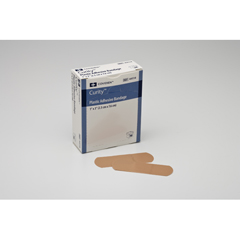 MON740194BX - Cardinal Health - Adhesive Strip Curity 1 x 3 Plastic Rectangle Tan