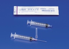 Covidien General Purpose Syringe Monoject&reg; 6 mL Individual Pack Luer Lock Tip Without Safety, 100 EA/BX