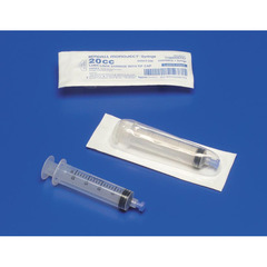 Covidien General Purpose Syringe Monoject&reg; 20 mL Individual Pack Luer Lock Tip Without Safety, 40 EA/BX, 4BX/CS