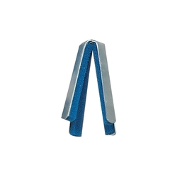 Brown Medical Finger Splint Plastalume Adult Large Bendable Prong Fastening Finger Blue / Silver