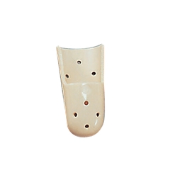 Brown Medical Finger Splint Size 6 Without Fastening Left or Right Hand Beige, 6 EA/PK