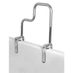 Apex-Carex Bathtub Grab Bar Carex Tri-Grip Chrome Finish Steel, 6 EA/CS