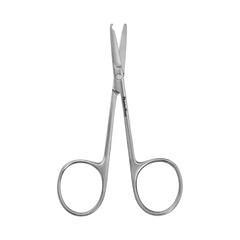 Integra LifeSciences Stitch Scissors MeisterHand&reg; Spencer 3-1/2 Inch Length Surgical Grade Stainless Steel NonSterile Finger Ring Handle Straight Blunt Tip / Blunt Tip