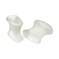 Silipos Toe Spacer Gel Toe Spreaders Medium Form Fitting Toe, 4/PK