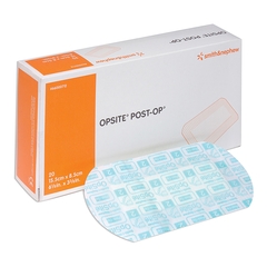 Smith & Nephew Transparent Film Dressing with Pad OpSite Post Op Rectangle 3-3/8 x 6-1/8