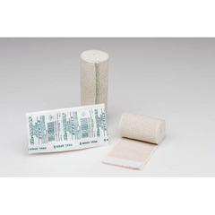 Hartmann Elastic Bandage EZe-Band LF 6 Inch X 5 Yard Standard Compression Double Hook and Loop Closure Tan Sterile, 36/CS