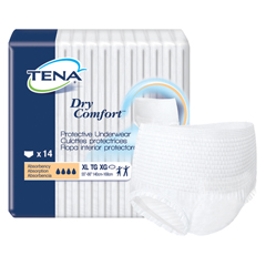 MON959414PK - Essity - TENA® Dry Comfort® Protective Incontinence Underwear, Moderate Absorbency, X-Large