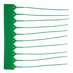 Health Care Logistics Pull-Tight Seal Health Care Logistics UnNumbered Green Polypropylene 9 Inch, 100/PK