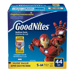 Kimberly Clark Professional Youth Absorbent Underwear GoodNites&reg; Pull On Small / Medium Disposable Heavy Absorbency