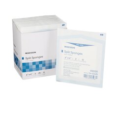 McKesson I.V. / Drain Split Dressing Medi-Pak Performance Plus Poly / Rayon Blend 4