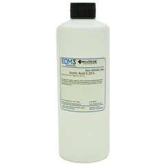 Healthlink 0.25% Acetic Acid Chemistry Reagent, 16-ounce bottle - EDM 3