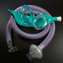 Ambu Universal Flex2&reg; Anesthesia Breathing Circuit Coaxial Tube 60 Inch Tube Single Limb Adult 3 Liter Bag Single Patient Use