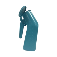 Medegen Medical Products Male Urinal, 1 Quart / 0.95 Liter With Cover Reusable