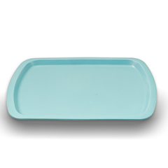 Medegen Medical Products Service Tray 6 X 9 Inch Blue Polypropylene