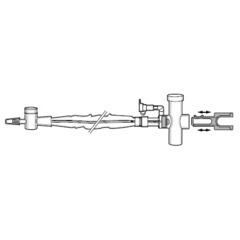 Avanos Medical Sales Closed Suction Catheter Trach Care&reg; 72 12 Fr. Tracheostomy