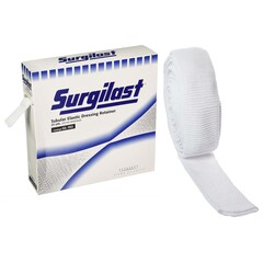Derma Sciences Surgilast Tubular Elastic Dressing Retainer 25 Yd Stretched White Size 2