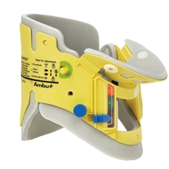 Ambu Extrication Cervical Collar Ambu Mini Perfit ACE Preformed Pediatric One Size Fits Most One-Piece / Trachea Opening Adjustable Height Adjustable Neck Circumference, 1/EA