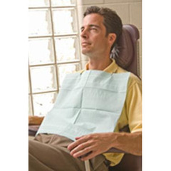 GF Health Dental Bib Aqua-Guard 16-1/2 W X 19 L Inch Blue NonSterile, 500/CS