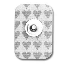 Conmed ECG Monitoring Electrode Softrace Universal Pediatric Cloth Backing NonRadiolucent, 3EA/PK 100PK/CS