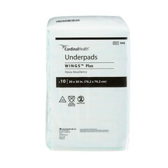 Cardinal Health Wings™ Plus Underpad 30
