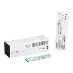 Miltex Medical Safety Scalpel Miltex Surgical Size 11 Size 11 Stainless Steel Blade Surgical Grade, 10 EA/BX
