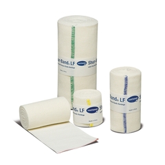 Hartmann Elastic Bandage Shur-Band LF 4 Inch X 10 Yard Standard Compression Self Closure Tan NonSterile, 6/BX