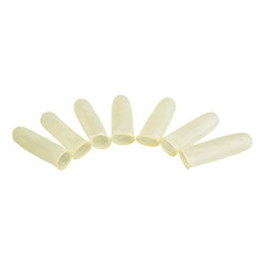 GF Health Finger Cot Large 2-3/4 Inch Length Powder Free Latex NonSterile, 144/BX