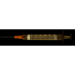 BD Syringe with Hypodermic Needle PrecisionGlide™ 3 mL 21 Gauge 1 Inch Detachable Needle Without Safety,