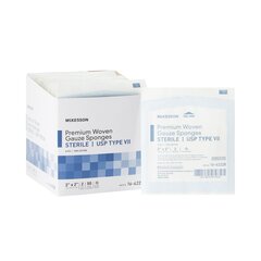 McKesson Sponge Dressing Medi-Pak™ Performance Plus Cotton Gauze 8-Ply 2