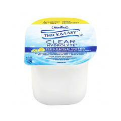 MON584161CS - Hormel Health Labs - Thick & Easy® Clear Hydrolyte® Thickened Water, Honey Consistency