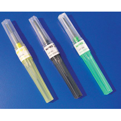 Smiths Medical Jelco&reg; Blood Collection Needle 22 Gauge 1 Inch Needle Length Conventional Needle Without Tubing Sterile