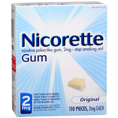 Glaxo Smith Kline Stop Smoking Aid Nicorette&reg; 2 mg Strength Gum