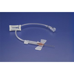 Smiths Medical Saf-T Wing Blood Collection Set 23 Gauge 3/4 Inch Needle Length Safety Needle 12 Inch Tubing Sterile