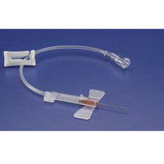 Smiths Medical Saf-T Wing&reg; Blood Collection Set 25 Gauge 3/4 Inch Needle Length Safety Needle 12 Inch Tubing Sterile, 50/BX