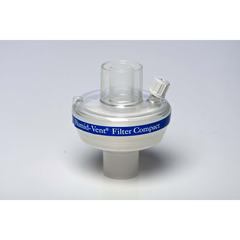 Teleflex Medical Heat Moisture Exchanger with Filter Humid-Vent™ 35.57, Vt = 0.5 L 3.69 @60 LPM, 1/EA