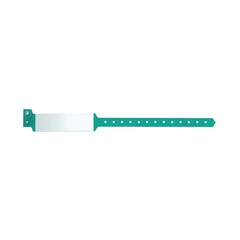 PDC Healthcare Identification Wristband Sentry&reg; SuperBand&reg; Write On Band Permanent Snap Without Legend