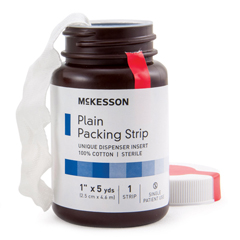 McKesson Packing Strip Cotton 1