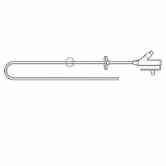 Avanos Medical Sales Jejunal Feeding Tube MIC 22 Fr. 45 cm Silicone Sterile