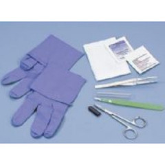 Busse Hospital Disposables Sharp Debridement Tray