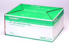 BSN Medical Plaster Splint Specialist&reg; 4 X 15 Inch Plaster of Paris White, 50/BX