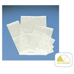 DeRoyal Transparent Film Dressing Transeal Rectangle 8 X 12 Inch 2 Tab Delivery Without Label Sterile