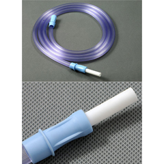 Amsino International Suction Tubing AMSure Clear 1/4 Inch I.D. 6 Foot Length Non-Conductive Plastic Sterile