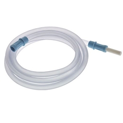 Amsino International Suction Connector Tubing AMSure 10 Foot Length 0.25 Inch I.D. Sterile Tube to Tube Connector Clear NonConductive PVC, 1/EA