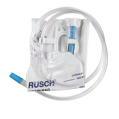 Teleflex Medical Urinary Drain Bag Anti-Reflux Valve 2000 mL Vinyl